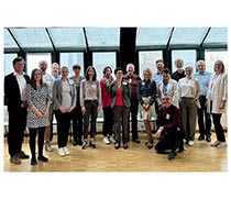 Ein Treffen der Forschungsgruppe zur Abschlussveranstaltung.
